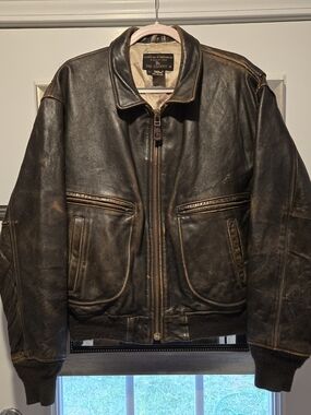 Cockpit USA The Mod Raiders Leather Jacket Made In USA